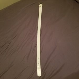 Plain White Belt (Unisex)